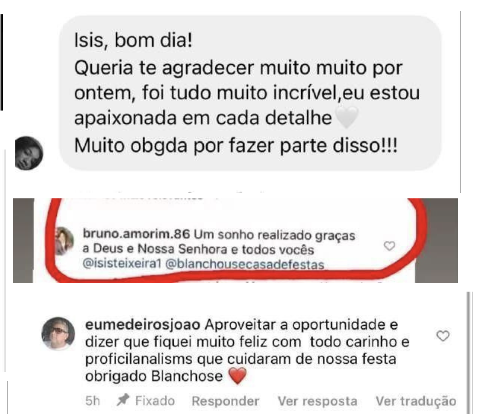 Depoimento cliente Blanc House